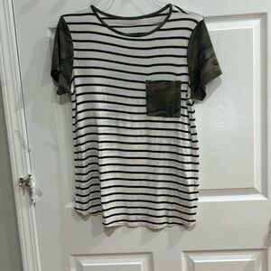 Short sleeve soft cotton tee shirt